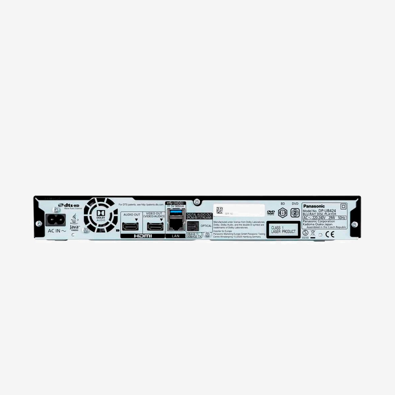 Panasonic blu-ray player DP-UB424 | Teufel